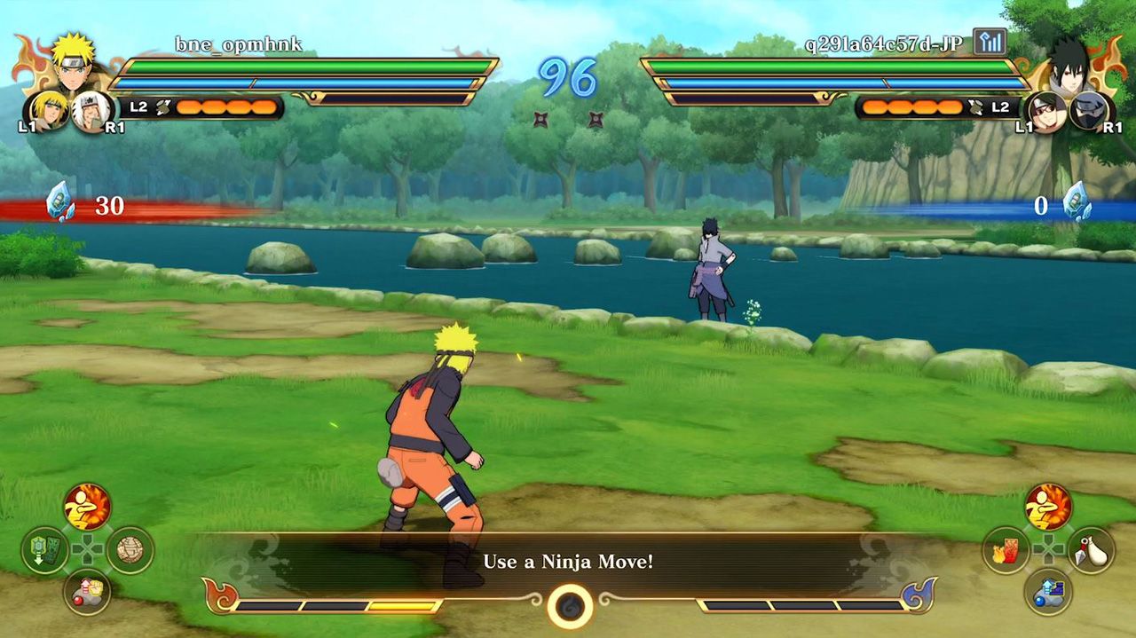 jeu de combat naruto