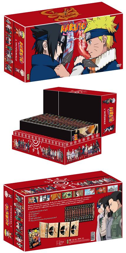 naruto coffret integrale