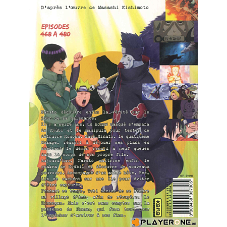 coffret dvd naruto shippuden intégrale